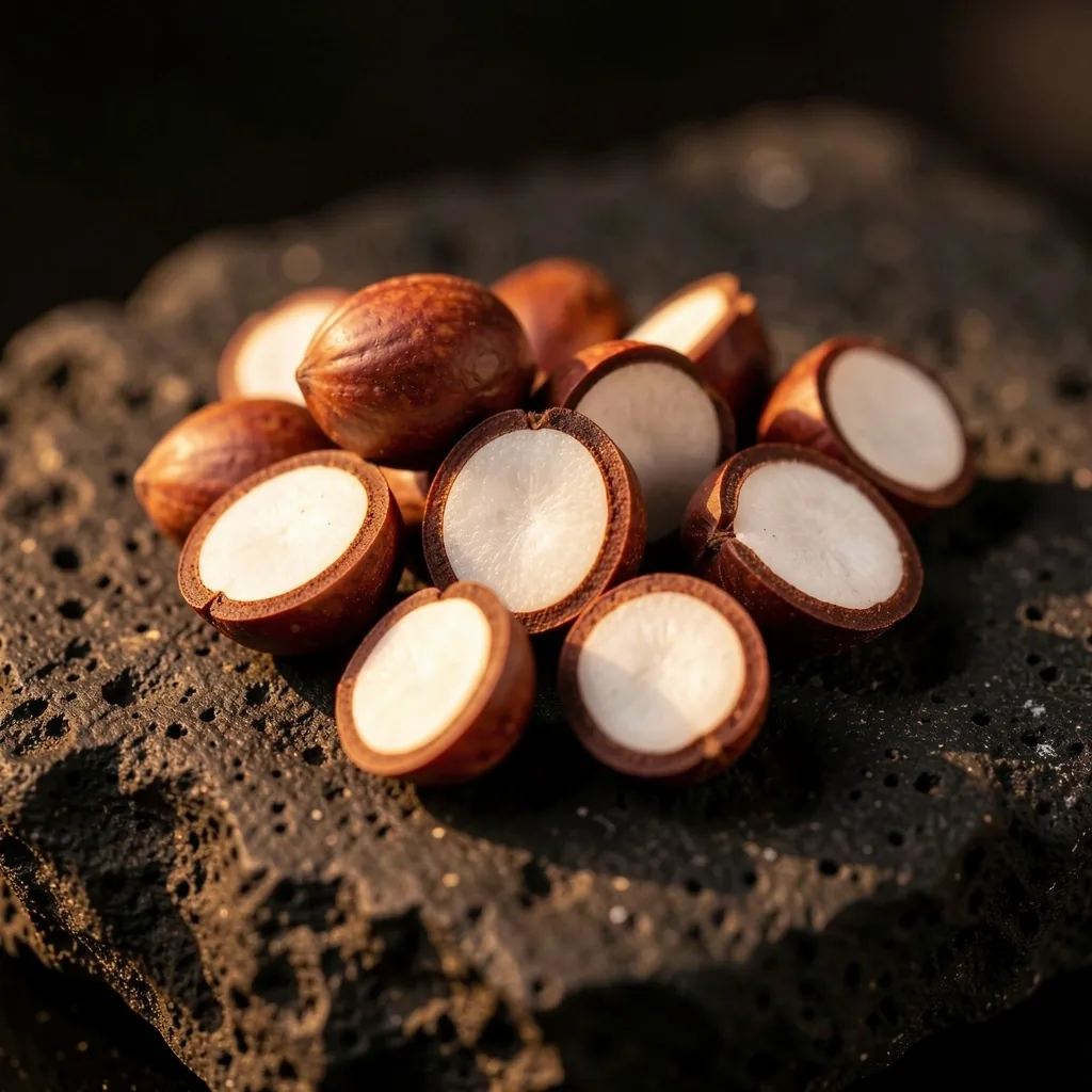 Guarana seeds close-up